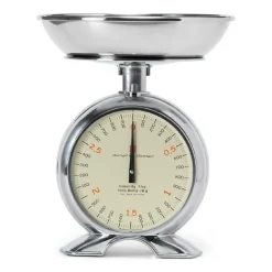 New Bengt Ek Design Bengt Ek kitchen scale, aluminum Silver-colouredWhite