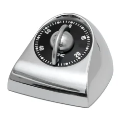 Thermometers & Timers^Bengt Ek Design Bengt Oak kitchen timer, Aluminium Silver-coloured