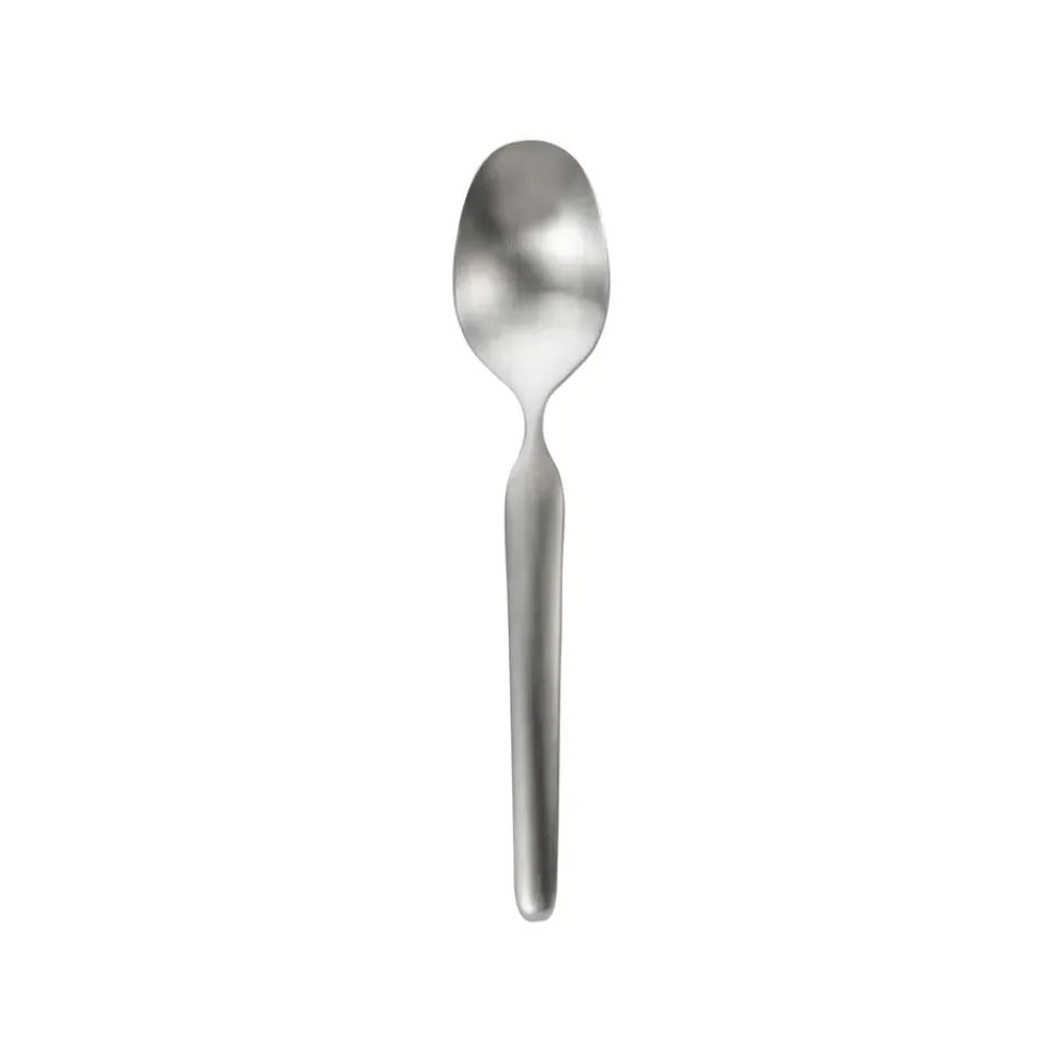 Robert Welch Bergen coffee spoon matte, stainless steel Silver-coloured