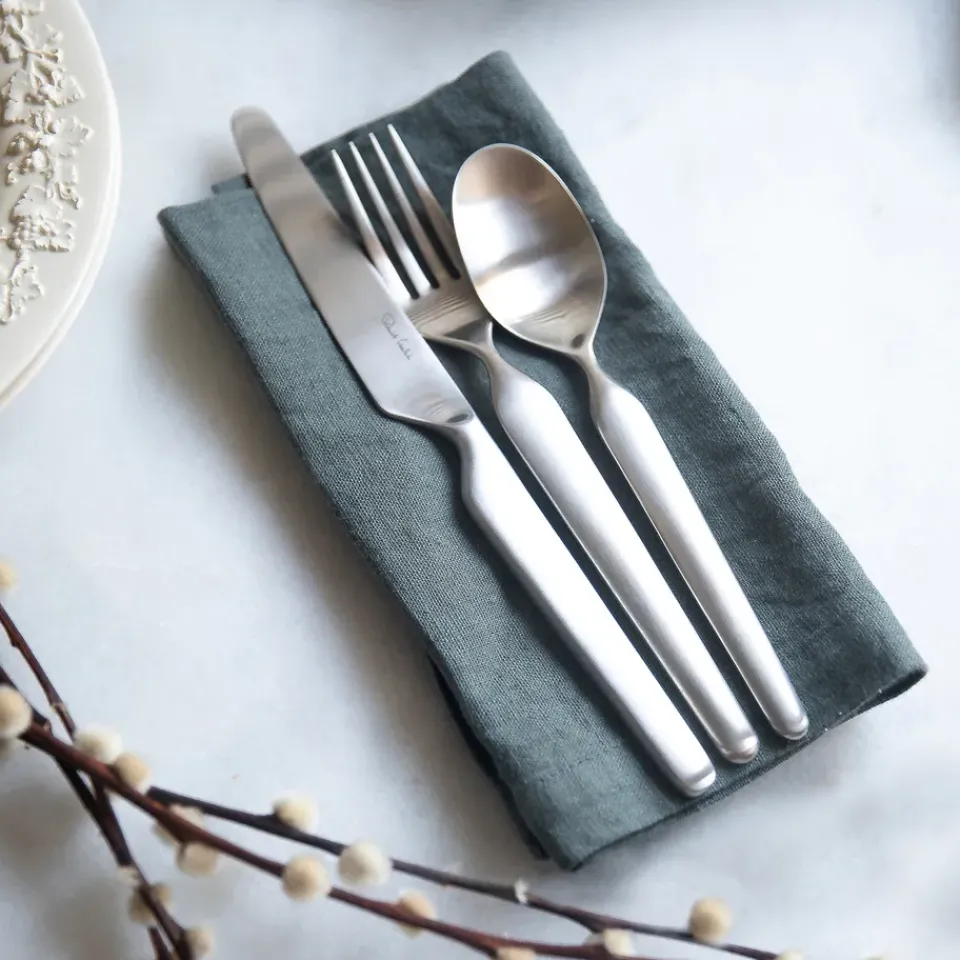 Table Cutlery^Robert Welch Bergen tablespoon matte, stainless steel Silver-coloured