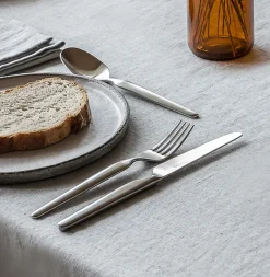 Tea & Coffee Spoons^Robert Welch Bergen tea spoon matte, stainless steel Silver-coloured
