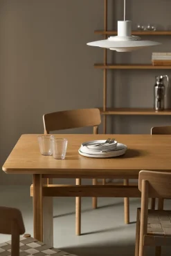 Dining Tables^1898 Berghem dining table 90x220 cm, Laqurered oak Brown