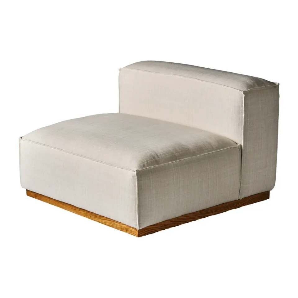 Sale 1898 Bergsdal 1.5-seater armchair, Oslo nature White