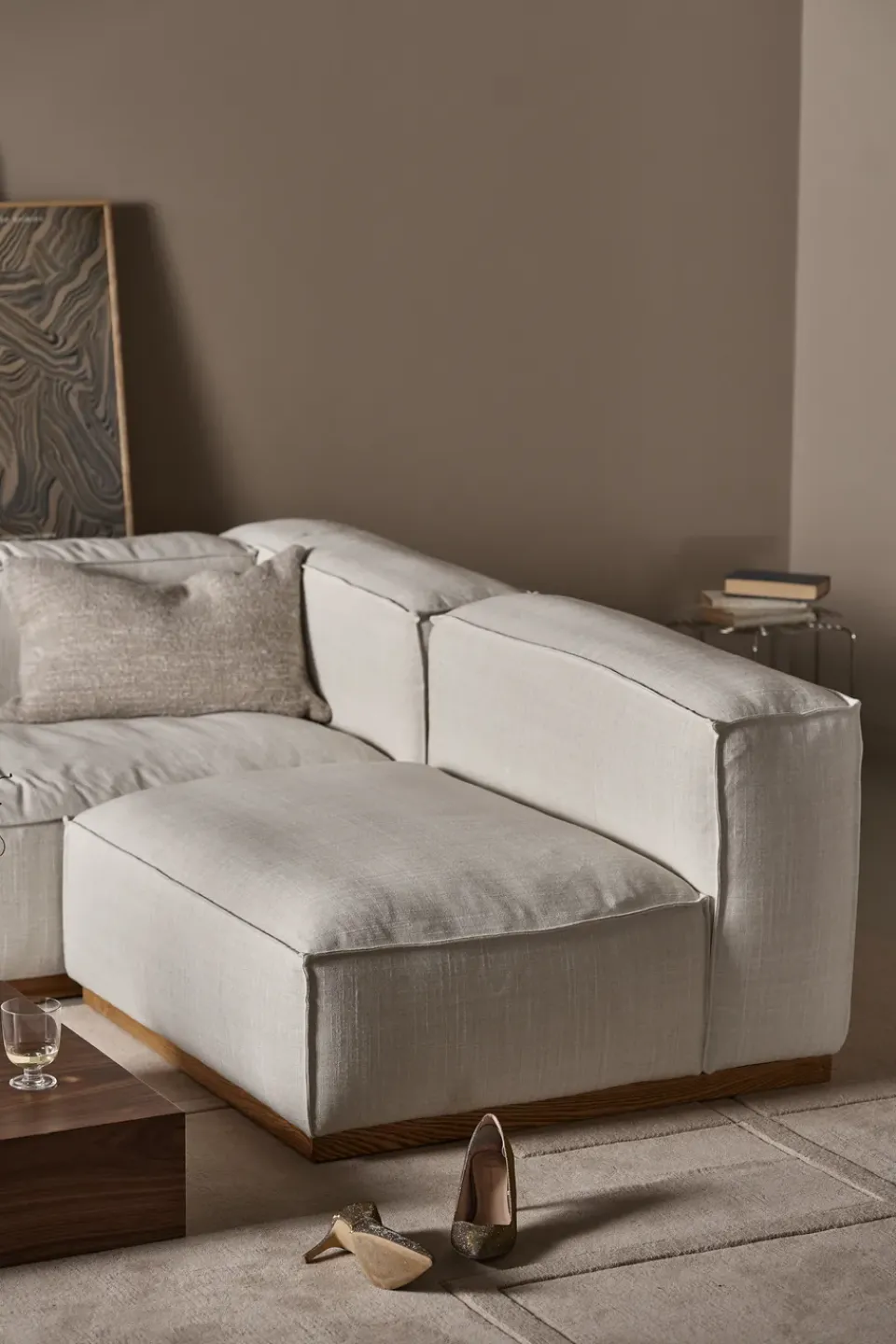 Sale 1898 Bergsdal 1.5-seater armchair, Oslo nature White
