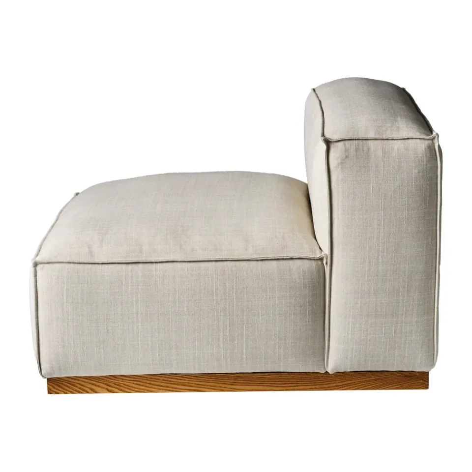 Sale 1898 Bergsdal 1.5-seater armchair, Oslo nature White