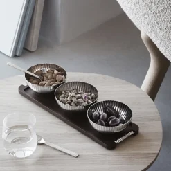 Clearance Georg Jensen Bernadotte bowl set, 4 pieces Silver-coloured
