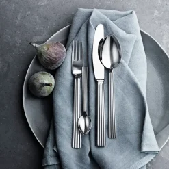 Cutlery Sets^Georg Jensen Bernadotte cutlery set, 4 pcs Silver-coloured