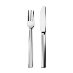 Cutlery Sets^Georg Jensen Bernadotte dessert cutlery, 8 pieces Silver-coloured