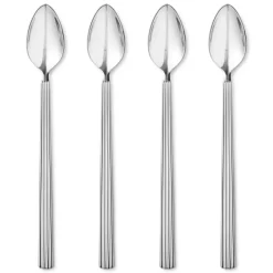 Tea & Coffee Spoons^Georg Jensen Bernadotte latté spoon 4-pack, 4- pack Silver-coloured