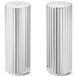 Discount Georg Jensen Bernadotte salt- and pepper set, Stainless steel Silver-coloured