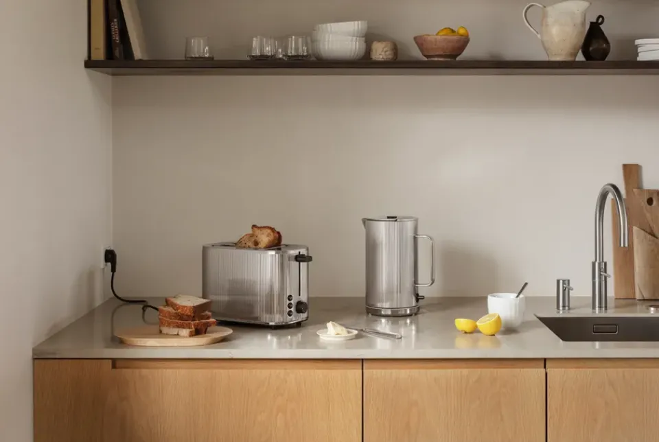 Best Georg Jensen Bernadotte toaster, Stainless steel Silver-coloured