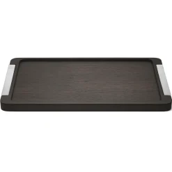 Decorative Trays^Georg Jensen Bernadotte tray, 28x46 cm Brown