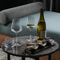 Online Georg Jensen Bernadotte white wine glass 6-pack, crystalline Transparent