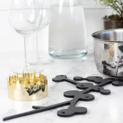 Trivets^Pluto Design Berry trivet, Black