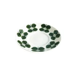 Tea & Coffee Saucers^Gustavsbergs Porslinsfabrik Berså coffee saucer, Ø14,2 cm GreenBlack