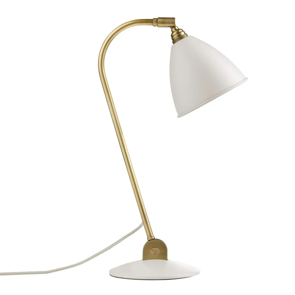 GUBI Bestlite BL2 table lamp, matte -brass White