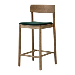 Online &Tradition Betty TK14 Counter Chair 65 cm, Gentle 0973-smoked oiled oak BeigeBrown
