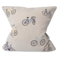 Cushion Covers^Fine Little Day Bicycles cushion cover 48x48 cm, Beige