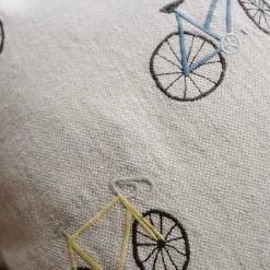 Cushion Covers^Fine Little Day Bicycles cushion cover 48x48 cm, Beige