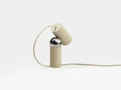 New Flos Bilboquet table lamp, Linen Beige