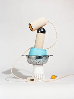 New Flos Bilboquet table lamp, Linen Beige