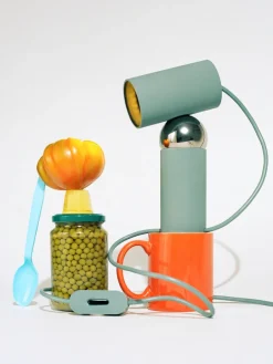 Hot Flos Bilboquet table lamp, Sage Blue