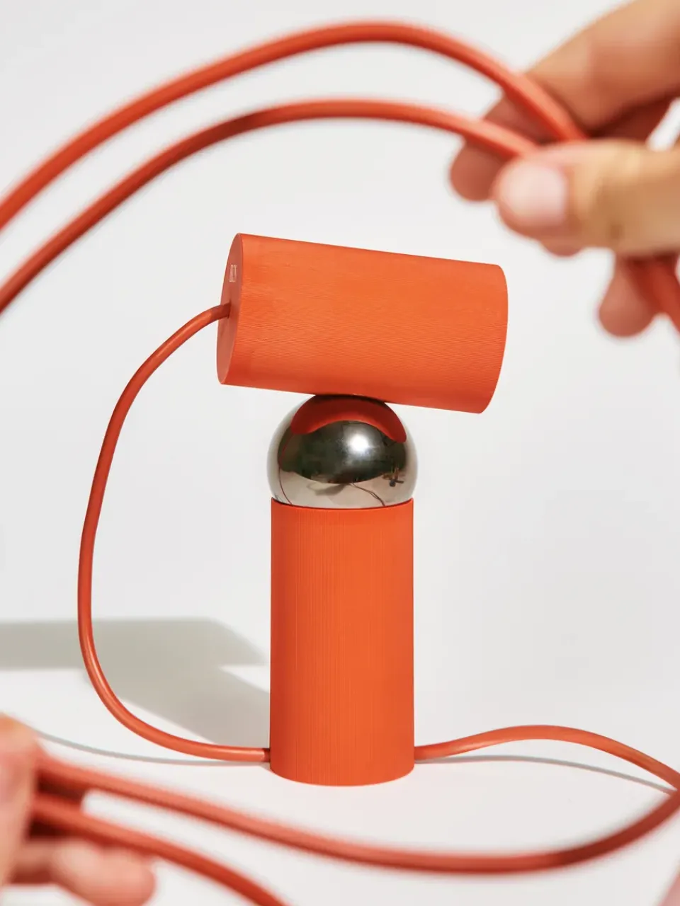 Desk Lamps^Flos Bilboquet table lamp, Tomato Red