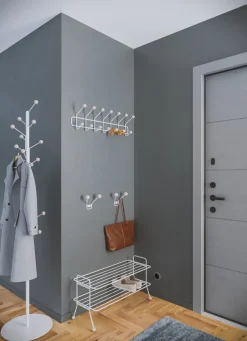 Online Maze Bill Floor clothes hanger, White