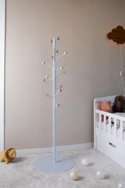 Clothes Racks, Coat Stands & Hangers|Clothes Racks, Coat Stands & Hangers^Maze Bill Floor junior coat rack, Pigeon Blue