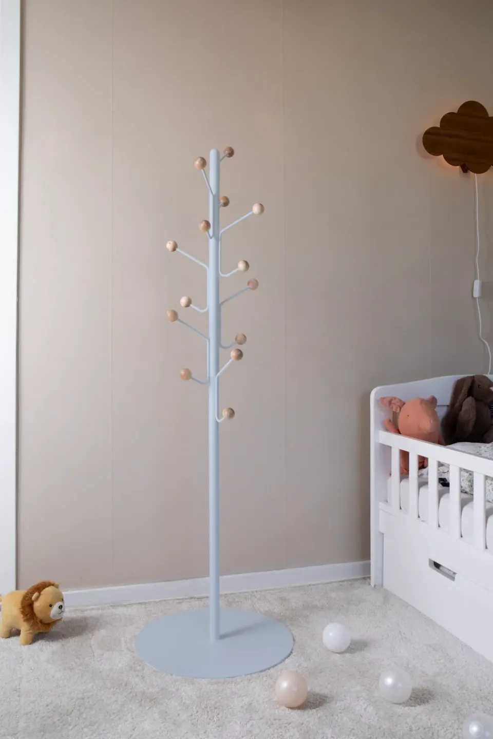 Clothes Racks, Coat Stands & Hangers|Clothes Racks, Coat Stands & Hangers^Maze Bill Floor junior coat rack, Pigeon Blue