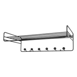 Hat Rack & Hat Shelves|Hat Rack & Hat Shelves^Maze Bill Hat rack hat rack, Black