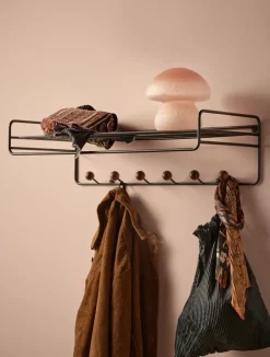 Sale Maze Bill Hat rack hat rack, Black-dark-brown BlackBrown