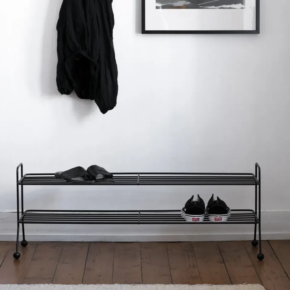 Shoe Racks|Shoe Racks^Maze Bill Shoe Shelf L Shoe shelf, Black