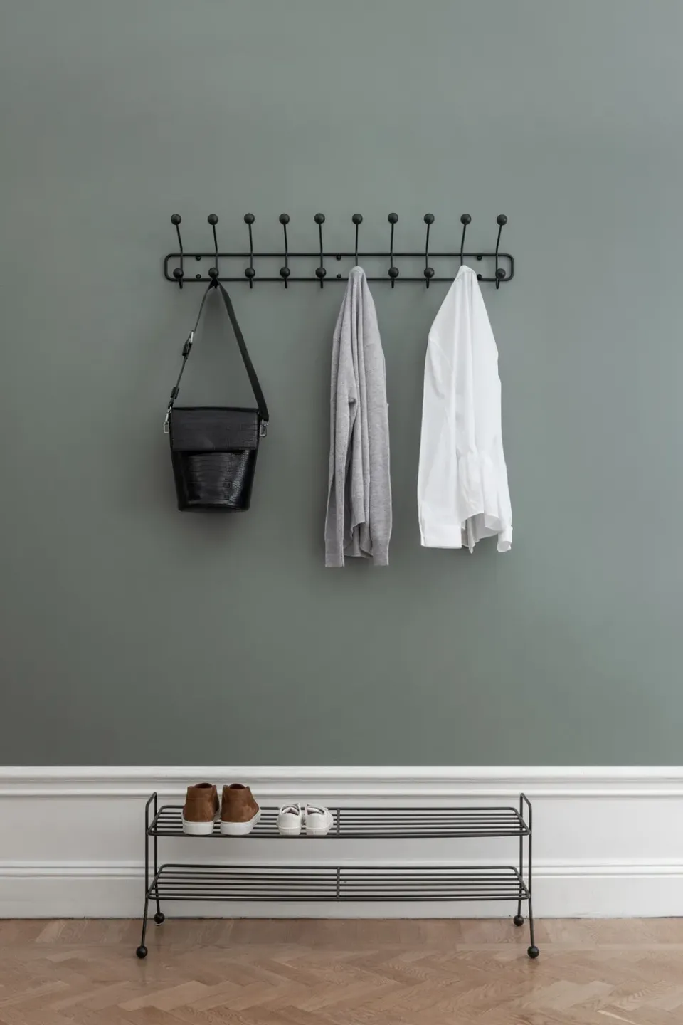 Shoe Racks|Shoe Racks^Maze Bill Shoe Shelf L Shoe shelf, Black