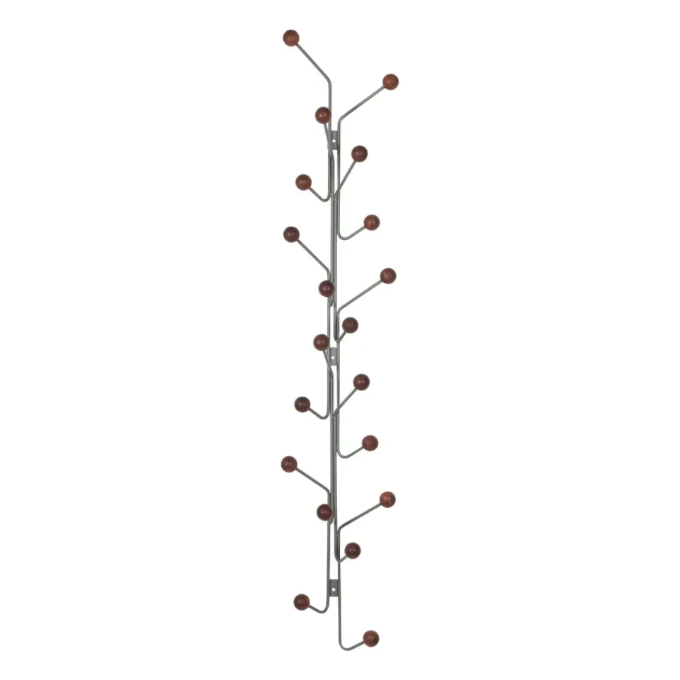 New Maze Bill Vertical hanger, Green-dark brown GreenGreyBrown