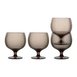 Clearance Sagaform Billi wine glasses 35 cl 4-pack, Brown