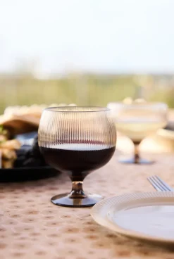 Clearance Sagaform Billi wine glasses 35 cl 4-pack, Brown