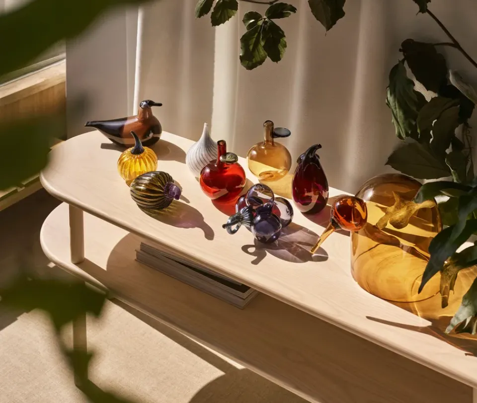 Glass Art|Easter Decorations^Iittala Birds by Toikka, anna Orange