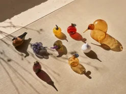 Glass Art|Easter Decorations^Iittala Birds by Toikka, anna Orange