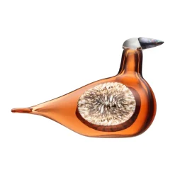 Glass Art^Iittala Birds by Toikka annual bird, Lakla 2026 Orange