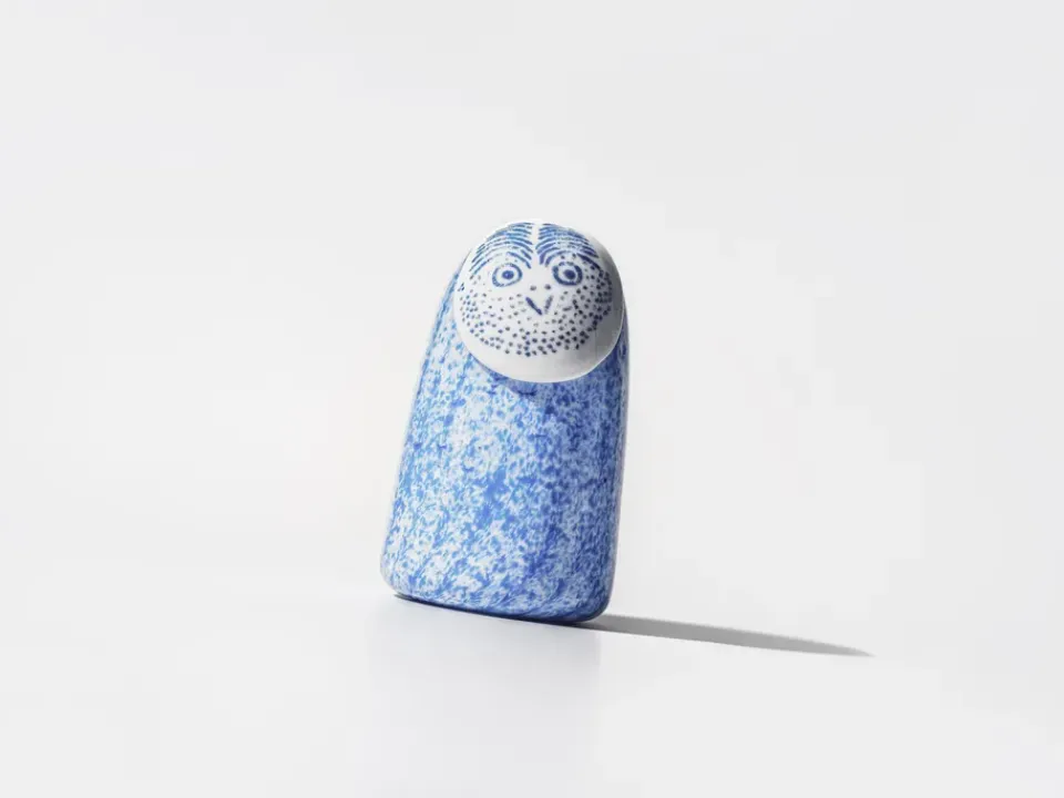 Best Iittala Birds by Toikka, Owl Blue
