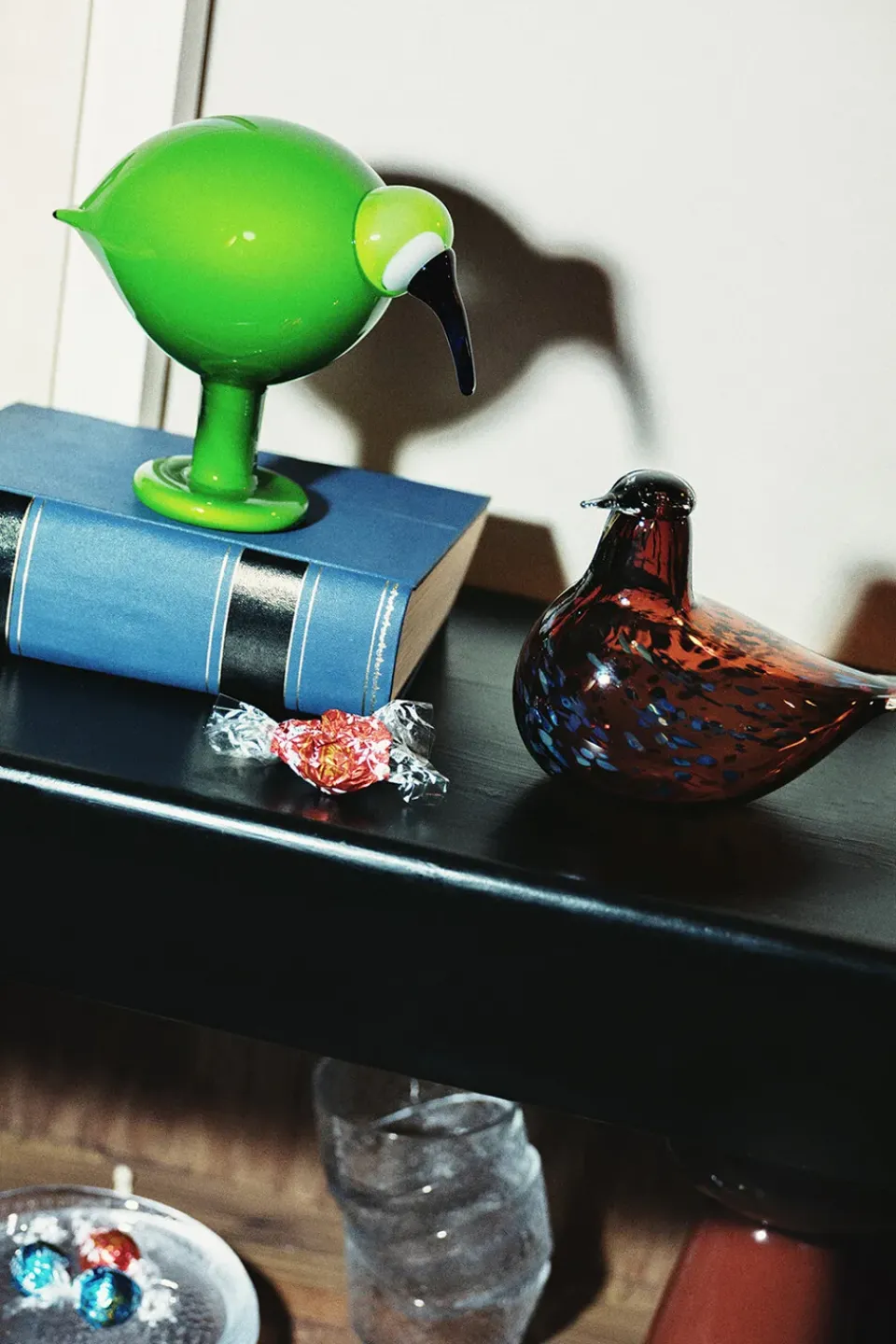 Glass Art|Easter Decorations^Iittala Birds by Toikka, ibis Green