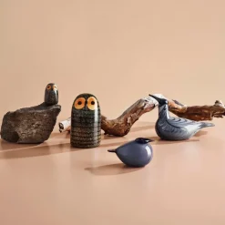 Glass Art|Easter Decorations^Iittala Birds by Toikka, kuulas rain Blue