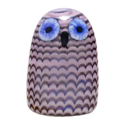 Glass Art|Easter Decorations^Iittala Birds by Toikka small owl, Light Purple