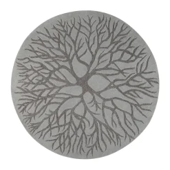 Round Rugs^Kateha Birds nest hand woven rug Ø 220 cm, MD Grey