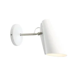 Wall Lights|Bedside Lamps^Northern Birdy wall lamp short, Matte white Silver-colouredWhite