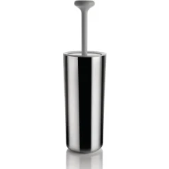 New Alessi Birillo toilet brush, white-stainless steel GreySilver-colouredWhite
