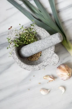 Pestle & Mortars^Dorre Birkedal mortar Ø22 cm, Granite Grey