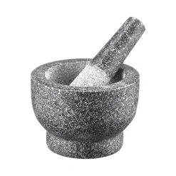 Pestle & Mortars^Dorre Birkedal mortar Ø13 cm, Granite BlackGrey