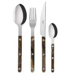Cutlery Sets^SABRE Paris Bistrot cutlery 24 pcs, buffalo Brown